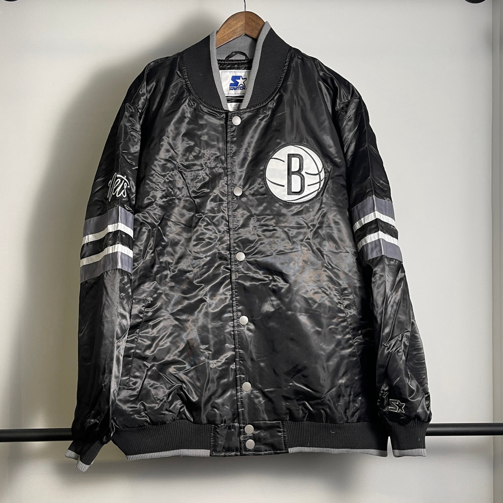 Men's Starter Brooklyn Nets Jacket XL
